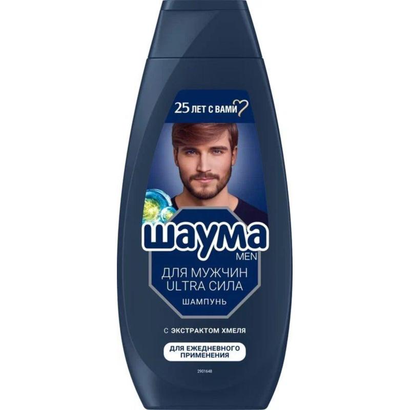 Шампунь SCHAUMA  Ultra Сила мужской на каждый день с хмелем  360 мл