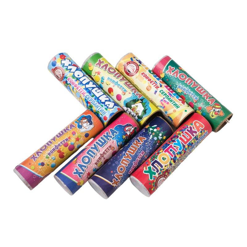 Хлопушка МИКС 10 см, 4697883