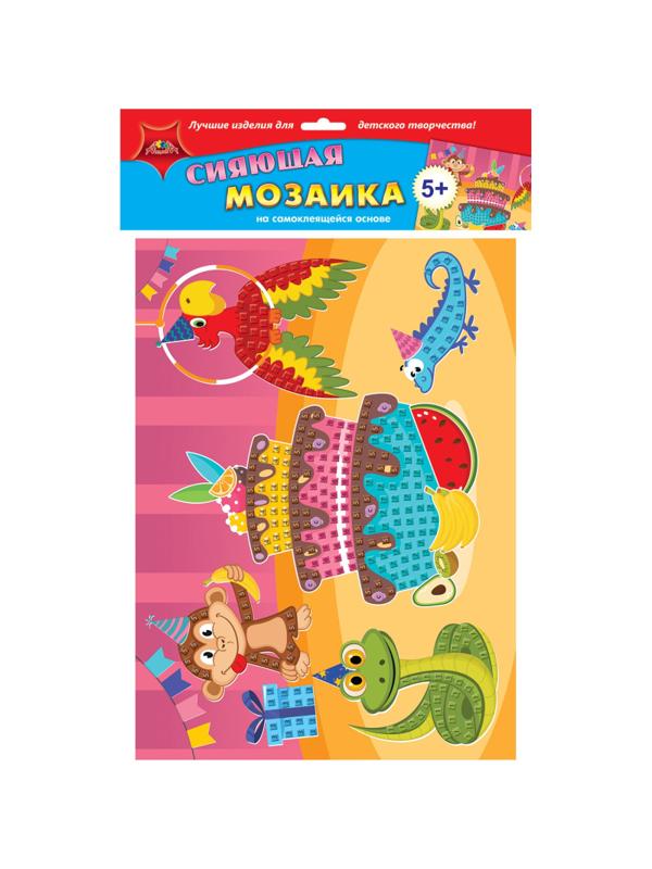 Мозаика самоклеящаяся сияющая из мягк. пласт. А3 Сладкий праздник С2258-31