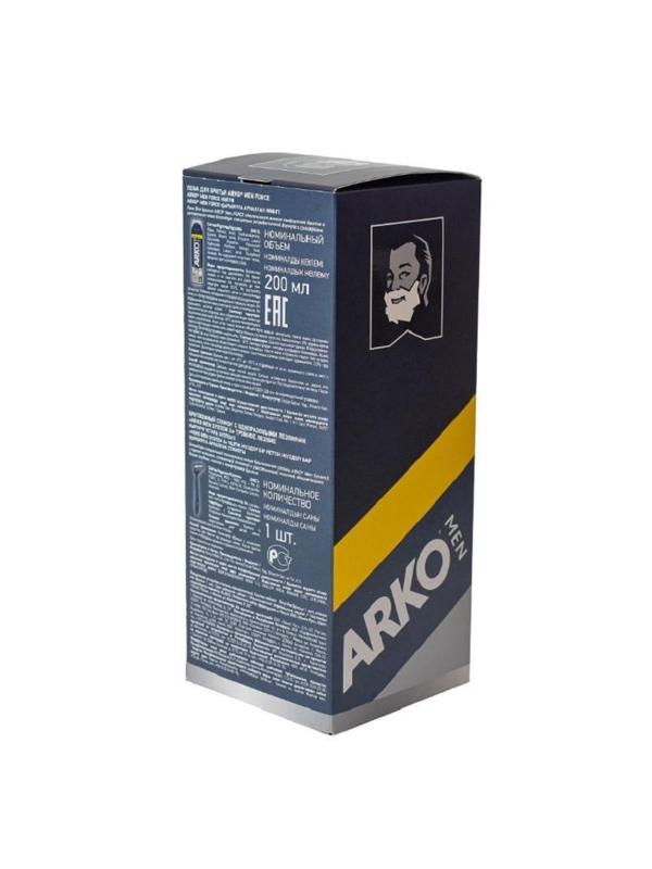 Подарочный набор ARKO Пена Hemp 200мл,станок Pro3 1 шт