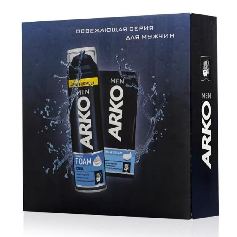 Подарочный набор ARKO Пена Cool 200мл,крем пбр Cool 50мл