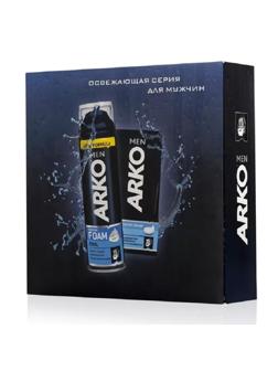 Подарочный набор ARKO Пена Cool 200мл,крем пбр Cool 50мл