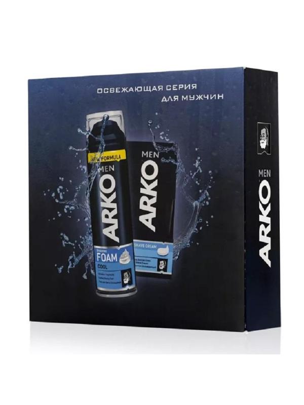 Подарочный набор ARKO Пена Cool 200мл,крем пбр Cool 50мл