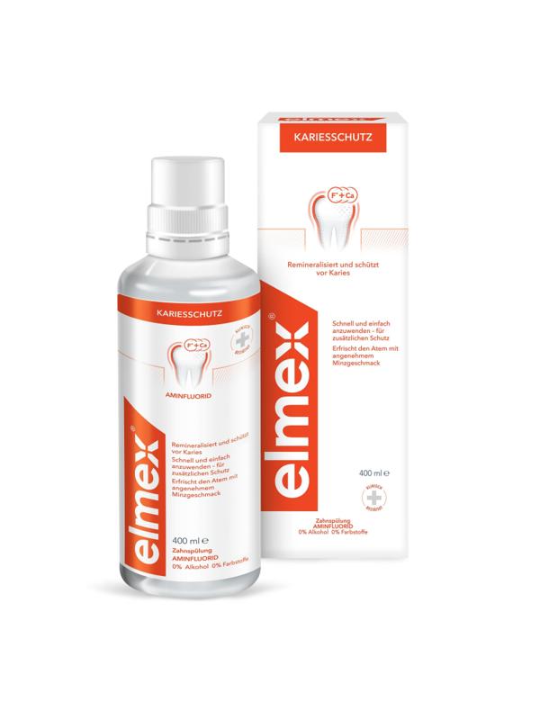 Ополаскиватель для полости рта elmex Защита от кариеса 400 мл