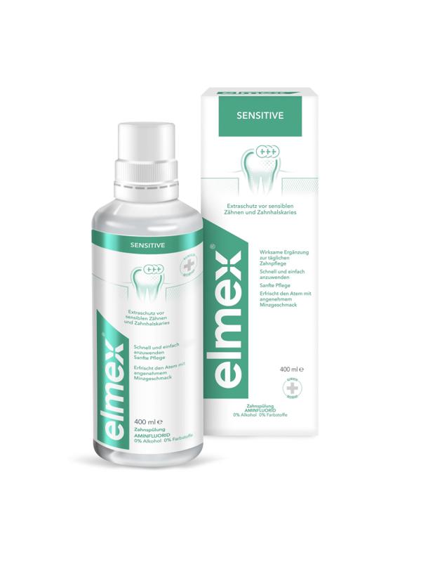 Ополаскиватель для полости рта elmex Сенситив д/сниж.чувствит.зубов 400 мл