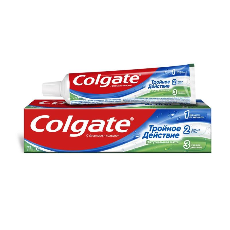 Зубная паста Colgate Тройное действие Натуральная мята комплексная 50 мл