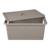 Контейнер универсальный Wenge прямоуг. 15л,398х273х177мм с крышкой(серый)