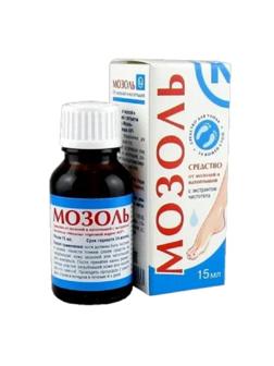 Средство от мозолей и натоптышей для ног Мозоль Ка с экст.чистотела 15 мл