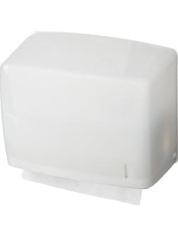 Диспенсер для полотенец лист V-слож белый прозр R1318TW