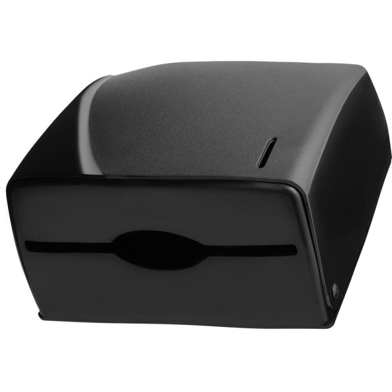 Диспенсер для полотенец лист V-слож черный R-1318B