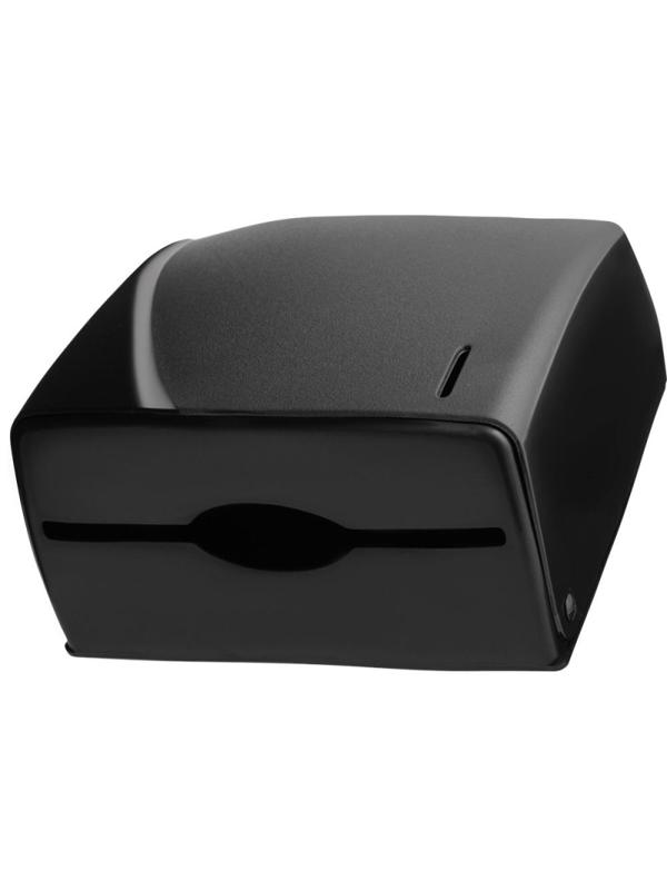 Диспенсер для полотенец лист V-слож черный R-1318B