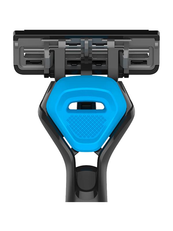 Бритва Dorco CROSS3, 5 см.кас.3лез., плав.головка, увл.полос TRC 1005