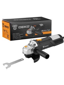 Шлифмашина угловая DEKO DKAG750, 125мм, 750 Вт (063-4164)