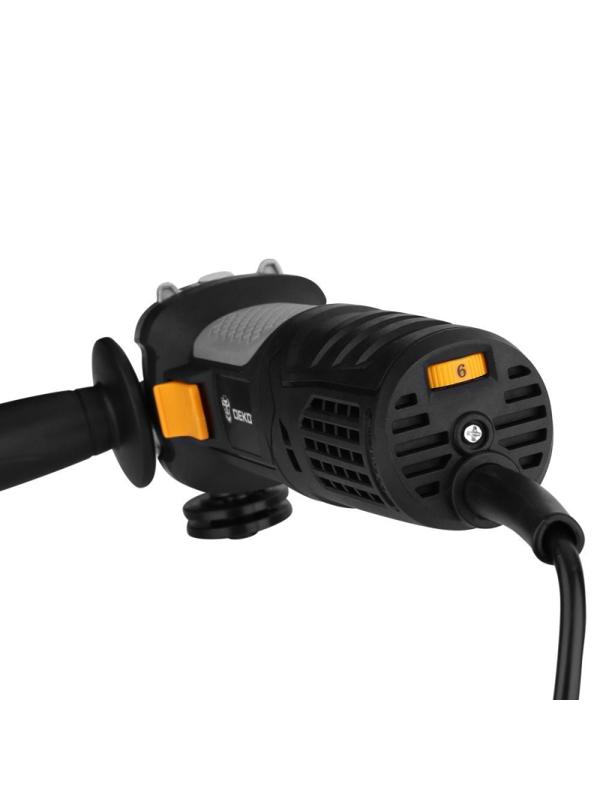 Шлифмашина угловая DEKO DKAG1250, 125мм, 1250 Вт (063-4174)