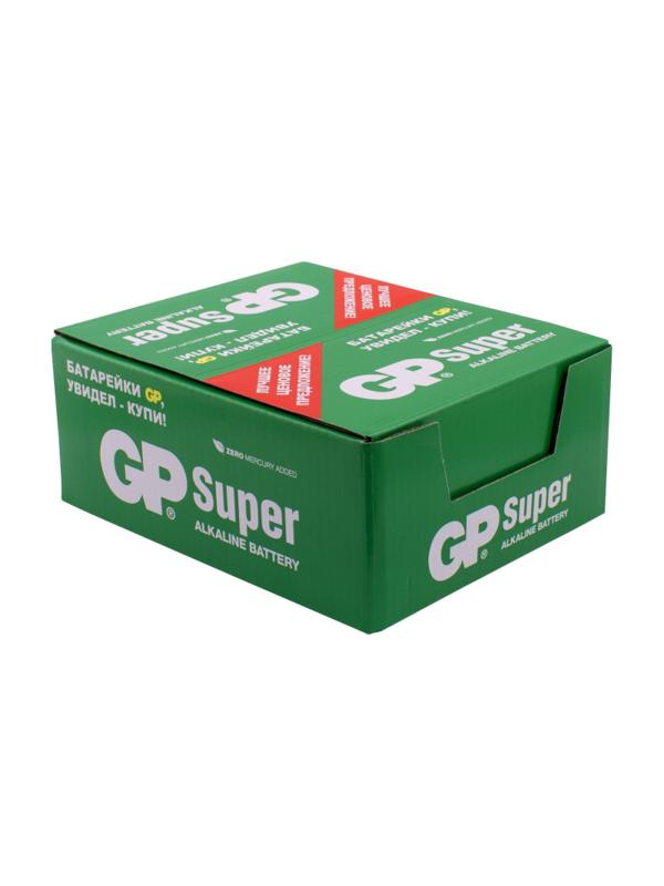 Батарейка GP Super AAA/LR03/24A алкалиновая 96шт/уп, 4шт/бл