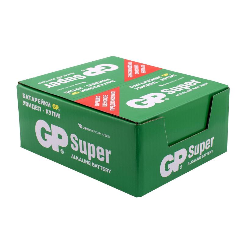 Батарейка GP Super уп.AA/LR6/15A алкалин. 96шт/уп, 4шт/бл