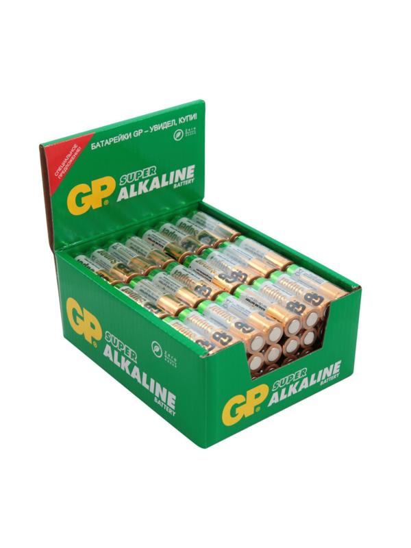Батарейка GP Super уп.AA/LR6/15A алкалин. 96шт/уп, 4шт/бл