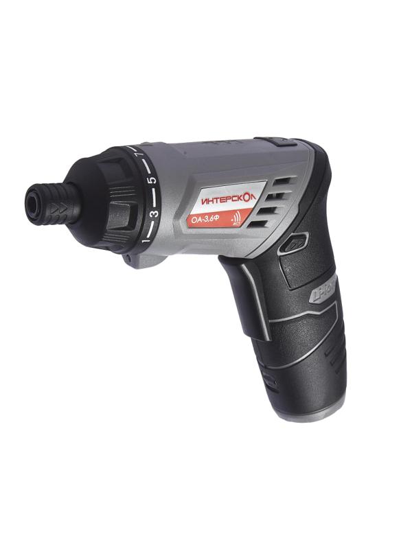 Отвертка аккумуляторная Li-ion ИНТЕРСКОЛ ОА-3,6Ф (блистер) (433.0.2.00)