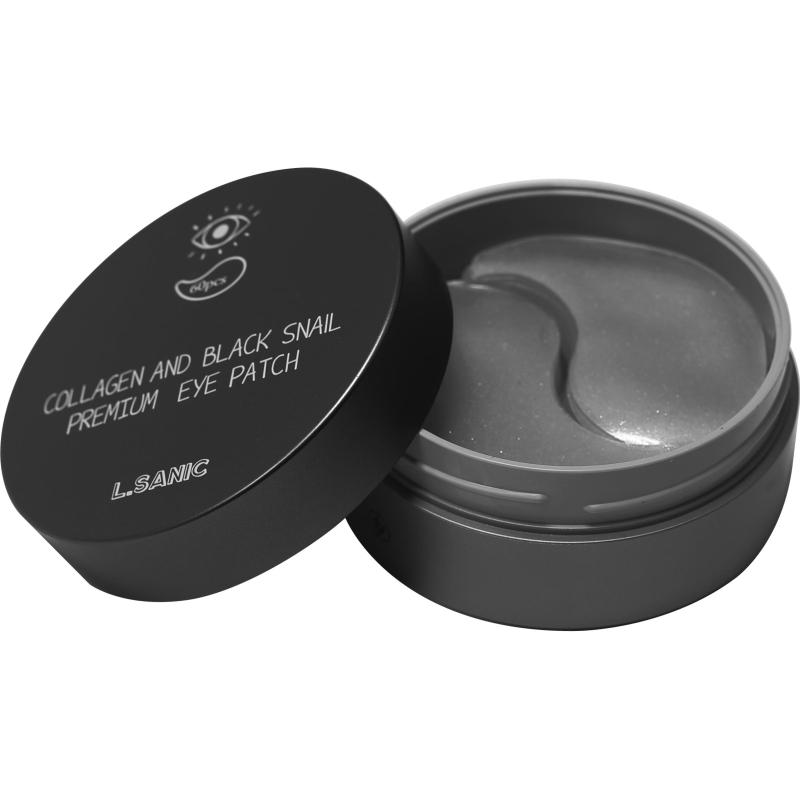 Патчи для глаз гидр. L.SANIC с коллагеном и муцином черной улитки,60шт/уп