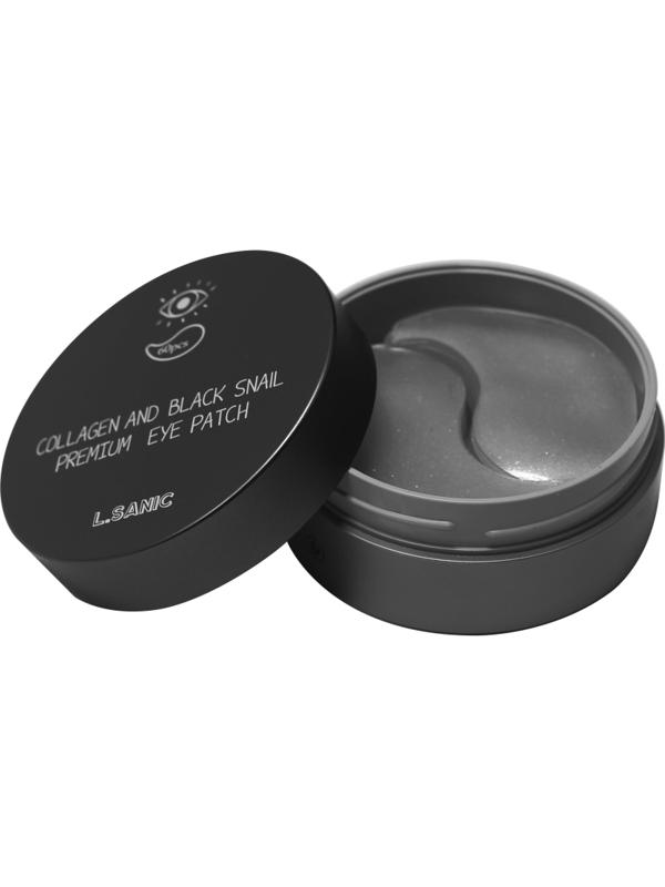 Патчи для глаз гидр. L.SANIC с коллагеном и муцином черной улитки,60шт/уп
