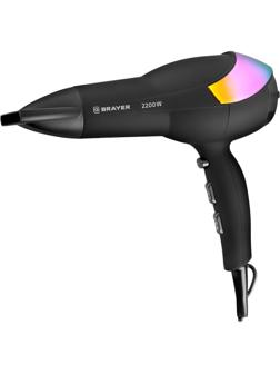 Фен Brayer BR3003,2200 Вт., 2/3 с-т реж., хол. Возд.,soft-touch, шнур 1,8 м