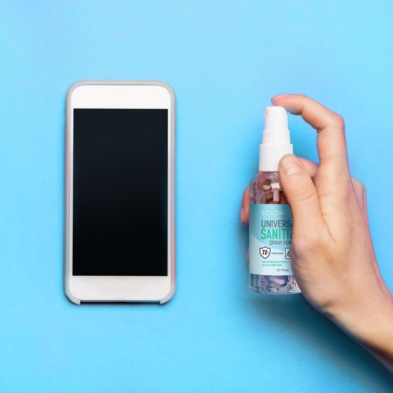 Спрей для рук антисепт Solomeya Universal Sanitizer spray  75мл 14-1954