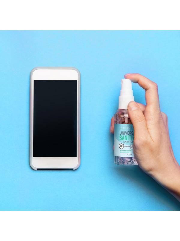 Спрей для рук антисепт Solomeya Universal Sanitizer spray  75мл 14-1954