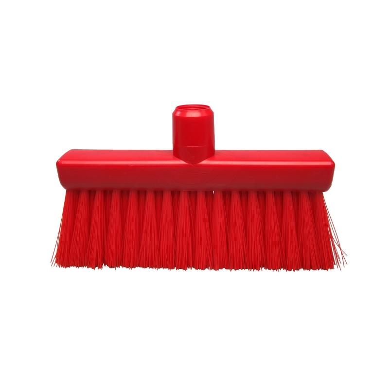 Щетка для подметания FBK 260х35мм сред.жестк,длинная щетина красная 20157-3