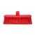 Щетка для подметания FBK полужесткая,узкая 280x48мм,пластик красный 24157-3
