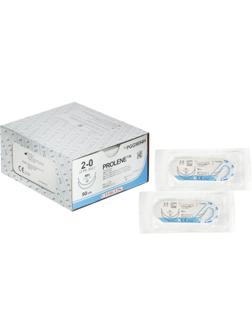 Шовный материал ПРОЛЕН 2/0, 90см, син, кол.36 ммх2, 1/2, PGG5694H, 36шт/уп