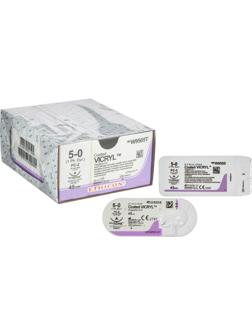 Шовный материал ВИКРИЛ 5/0,45см, н/окр, Прайм реж.16мм, 3/8,W9505T,24шт/уп