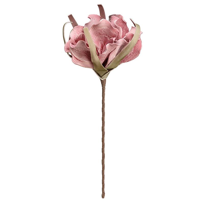 Цветок искусственный из фоамирана Пион весенний, В 500 мм,aj-19