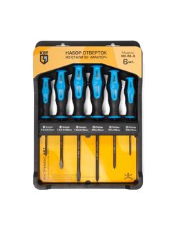 Набор отверток КВТ из легированной стали S2 для монтажных работ 78622