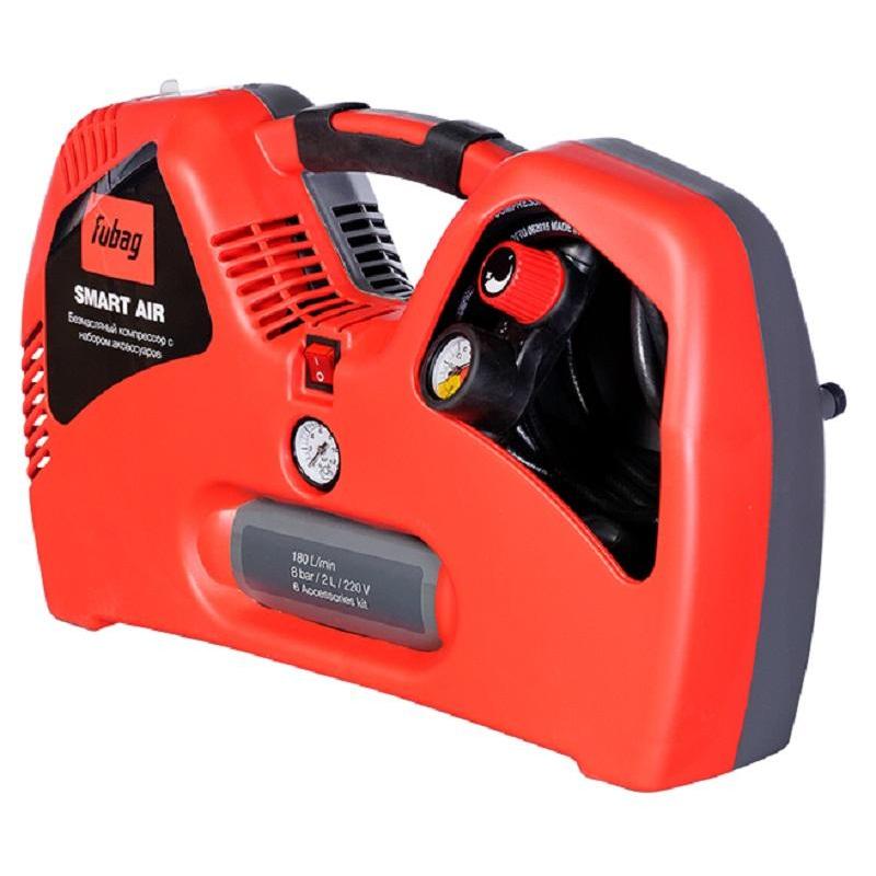 Компрессор поршневой FUBAG Smart Air + набор из 6 предметов (8215240KOA650)