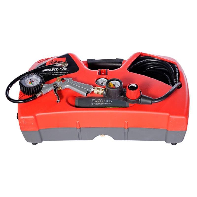 Компрессор поршневой FUBAG Smart Air + набор из 6 предметов (8215240KOA650)