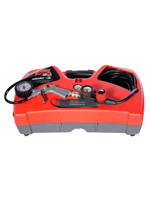 Компрессор поршневой FUBAG Smart Air + набор из 6 предметов (8215240KOA650)