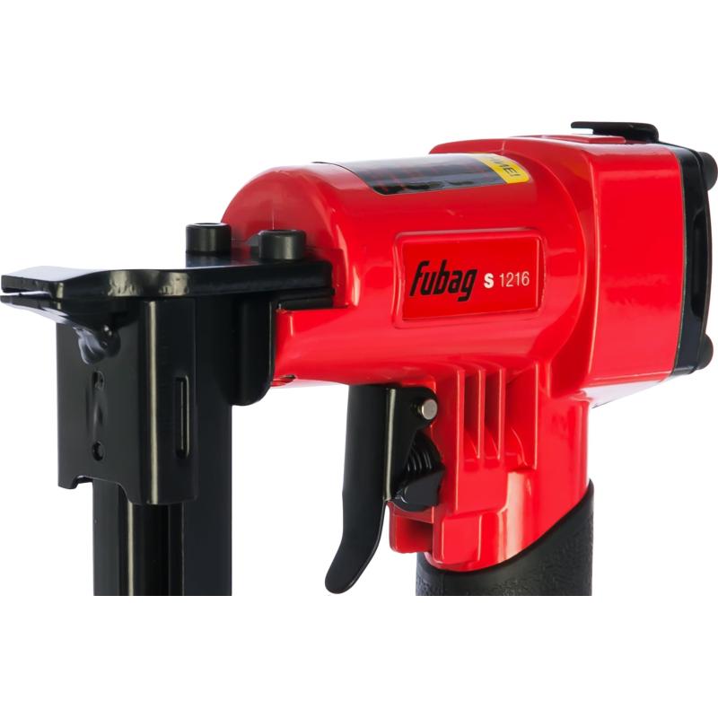 Пневмопистолет скобозабивной (степлер) FUBAG S1216 для скоб:80/GA21(100155)