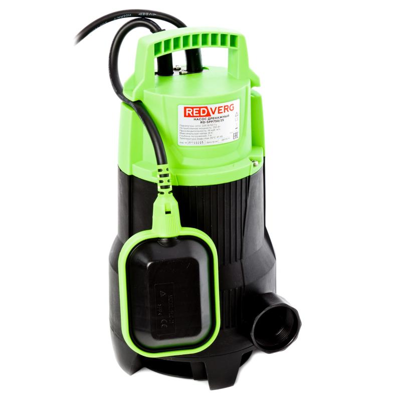 Насос дренажный RedVerg RD-SPP750/25
