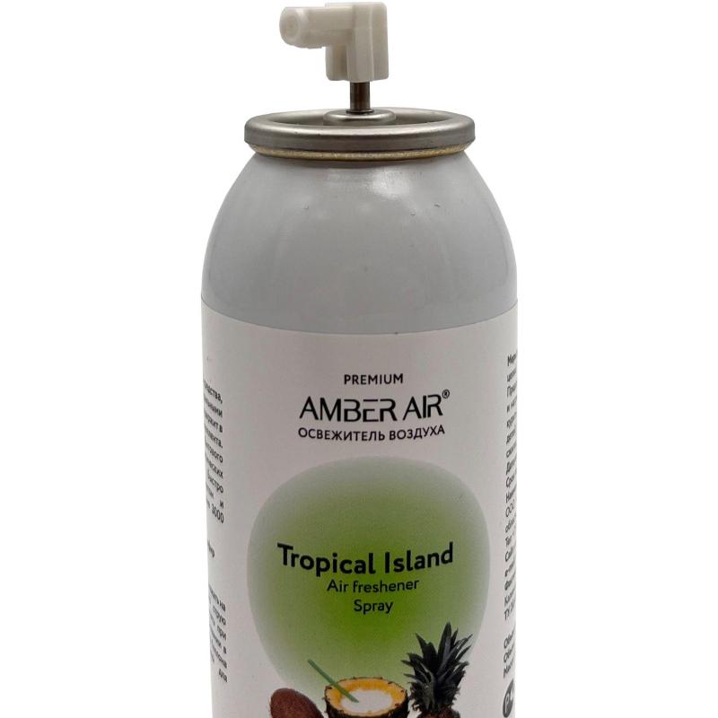 Баллон сменный для автоосвежителя Amber Air Тропический остров 75мл