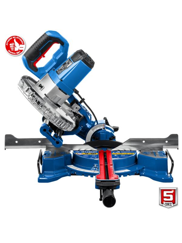 Пила торцовочная с протяжкой ЗУБР Профессионал 1800Вт,d216х30мм (ППТ-216-П)