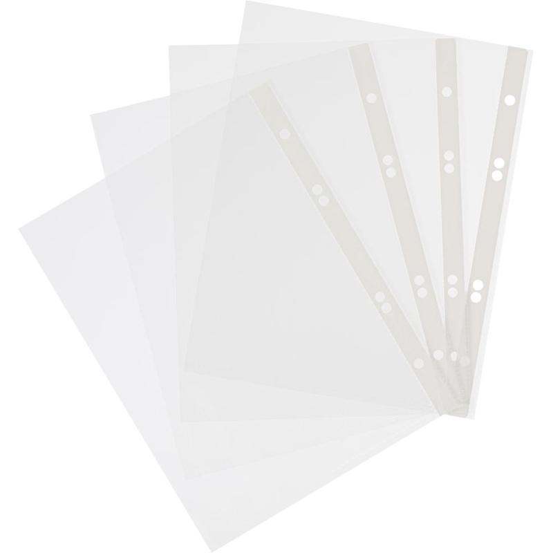 Файл-вкладыш А4, 80мкм, Attache, гладкий, 50шт/уп