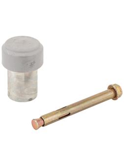 Фиксатор _УЗК_д/улицы ограничитель дверн. Крит УД-П 60/40 Цн арт.05029 цинк