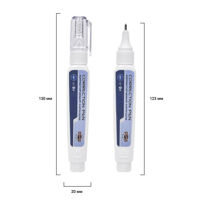 Корректирующий карандаш Koh-i-Noor 9мл 737404К металличекиий наконечник