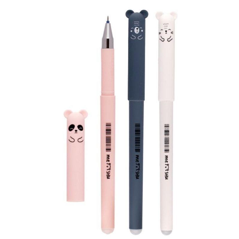 Ручка гелевая неавтоматическая стир MESHU Cutes синяя 0,5мм ассорт MS_65930