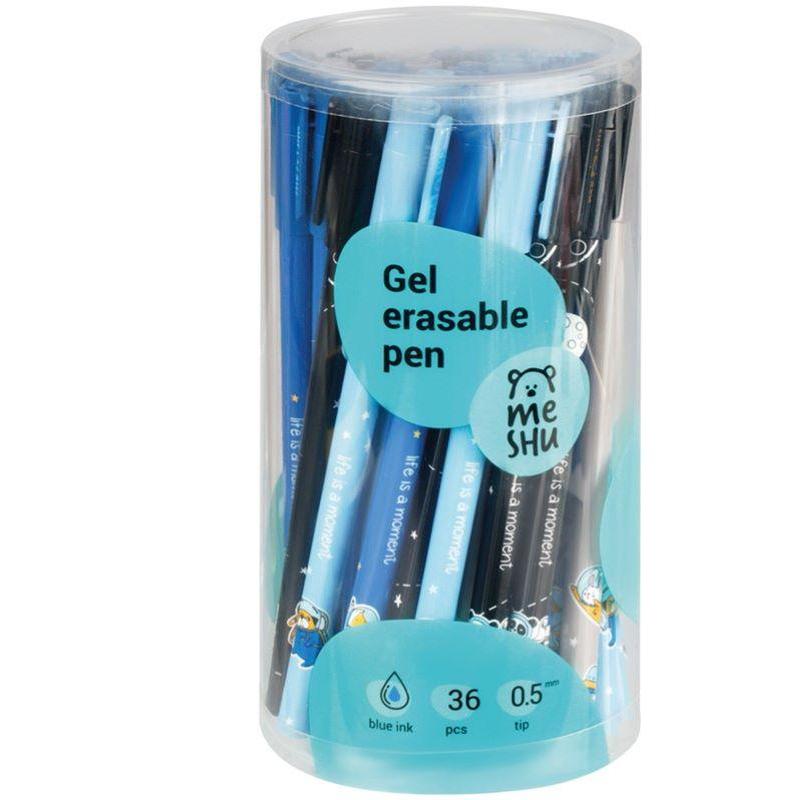 Ручка гелевая неавтоматическая MESHU Space Adventure син 0,5мм асс MS_65978