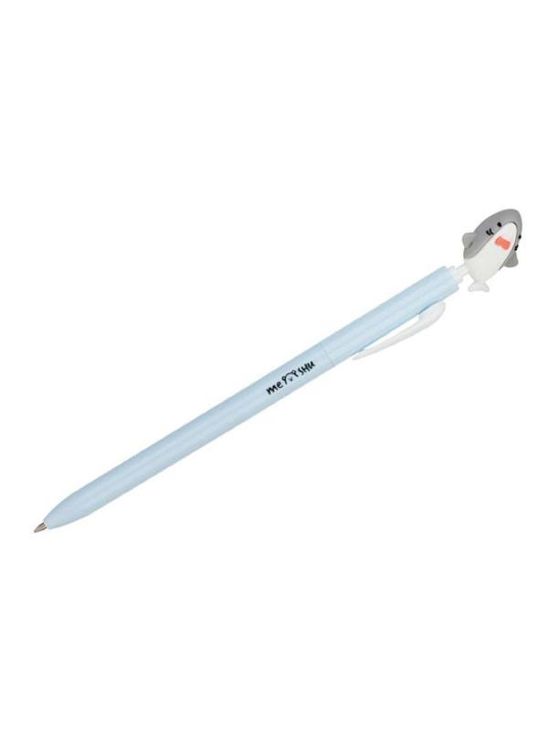 Ручка шариковая автоматическая MESHU Sea Cuties син 0,7мм в ассорт MS_02972