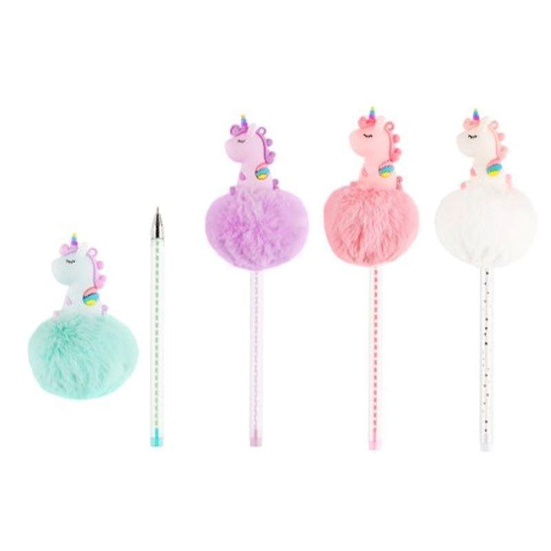 Ручка шариковая неавтоматическая MESHU Candy Unicorn син 0,7мм асс MS_65770