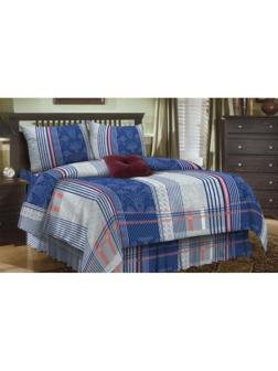 Постельное белье 1,5сп набивн.бязь 120г/м2 (нав.70х70 1шт.), микс