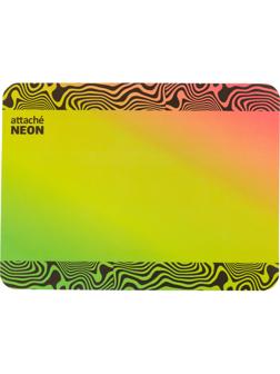 Коврик на стол Attache Neon 430х320мм дизайн НМ-03О