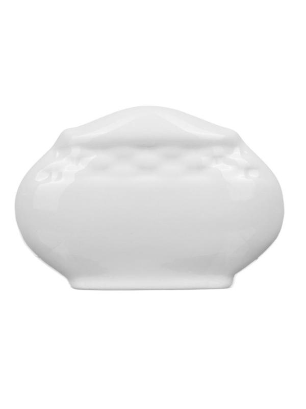 Салфетница Chan Wave Classic, фарфор, белый, 110мм, фк0309